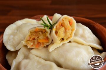 Вареники с капустой