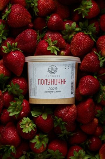 Мороженое Клубничное